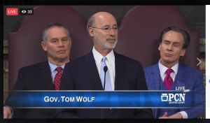 Tom Wolf budget address 2017 2