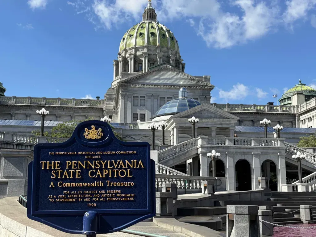 PA Capitol Sunny Day